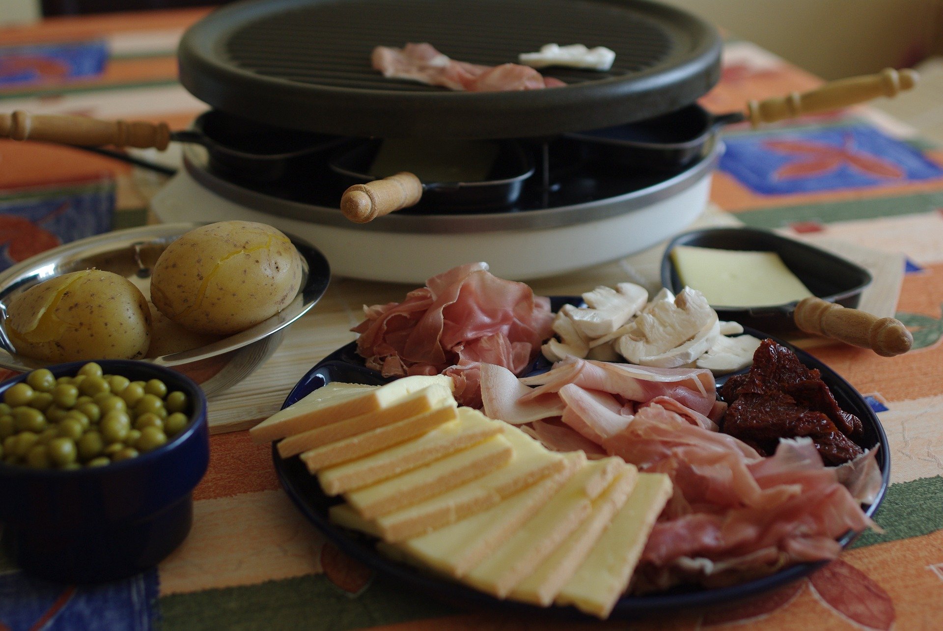 Qui dit janvier dit raclette alors voici mon menu du mois de janvier :